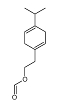 4-(isopropyl)cyclohexadiene-1-ethyl formate Structure