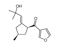 3-[(3-Furyl)carbonyl]-1-(1-hydroxy-1-methylethyl)-5-methyl-1-cyclohexene Structure