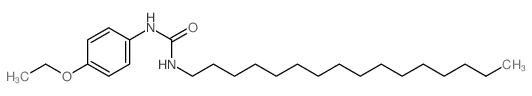 3-(4-ethoxyphenyl)-1-hexadecyl-urea Structure