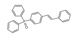 trans-4-(Diphenylphosphinyl)-stilben结构式