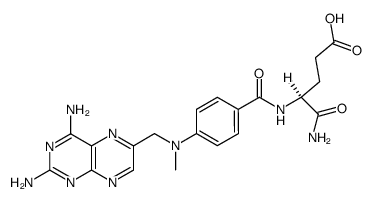 methotrexate-alpha-monoamide结构式