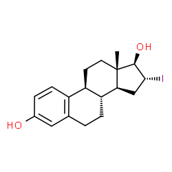 16 alpha-iodoestradiol Structure