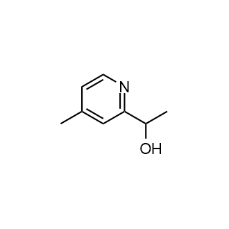 1-(4-Methylpyridin-2-yl)ethanol Structure