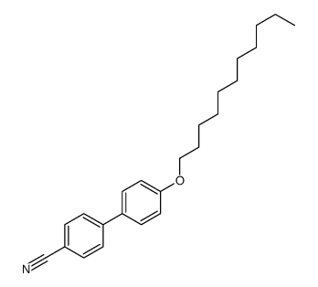 4'-(undecyloxy)[1,1'-biphenyl]-4-carbonitrile结构式