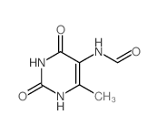 Formamide,N-(1,2,3,4-tetrahydro-6-methyl-2,4-dioxo-5-pyrimidinyl)-结构式