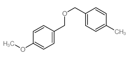 1-methoxy-4-[(4-methylphenyl)methoxymethyl]benzene structure