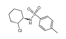 N-(trans-2-chlorocyclohexyl)tosylamide Structure