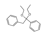 Deoxybenzoine diethylacetal结构式