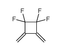 1,1,2,2-tetrafluoro-3,4-dimethylidenecyclobutane Structure