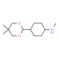 Cyclohexanamine, 4-(5,5-dimethyl-1,3-dioxan-2-yl)-N-methyl- (9CI) picture