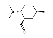 (-)-p-menthane-3-carboxaldehyde Structure