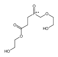 2-hydroxyethyl 3-[(2-hydroxyethoxy)methylphosphinoyl]propionate结构式