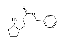 octahydro-cyclopenta[b]pyrrole-2-carboxylic acid benzyl ester Structure