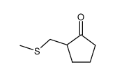 2-(methylthiomethyl)cyclopentan-1-one Structure