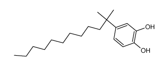 4-(1,1-dimethyl-undecyl)-pyrocatechol Structure