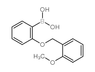 2-(2'-METHOXYBENZYLOXY)PHENYLBORONIC AC& structure