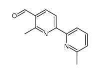 2-methyl-6-(6-methylpyridin-2-yl)pyridine-3-carbaldehyde结构式