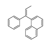 1-(1-phenylprop-1-enyl)naphthalene结构式