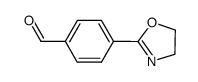 4-(4,5-dihydro-1,3-oxazol-2-yl)benzaldehyde Structure