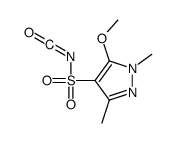 5-methoxy-1,3-dimethyl-N-(oxomethylidene)pyrazole-4-sulfonamide结构式