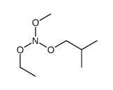 1-[ethoxy(methoxy)amino]oxy-2-methylpropane Structure