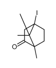 4-iodo-1,7,7-trimethylbicyclo[2.2.1]heptan-2-one Structure