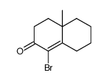 1-Bromo-4a-methyl-4,4a,5,6,7,8-hexahydro-3H-naphthalen-2-one Structure