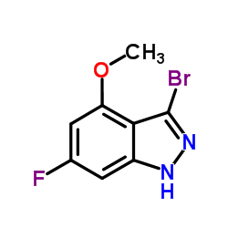 3-BROMO-6-FLUORO-4-METHOXYINDAZOLE图片