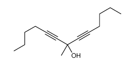 7-methyltrideca-5,8-diyn-7-ol Structure