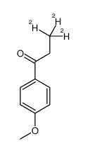 3,3,3-trideuterio-1-(4-methoxyphenyl)propan-1-one结构式