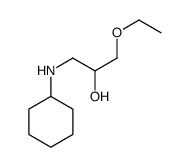 1-(cyclohexylamino)-3-ethoxypropan-2-ol Structure