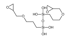 [dihydroxy-[3-(oxiran-2-ylmethoxy)propyl]silyl]oxy-dihydroxy-[3-(oxiran-2-ylmethoxy)propyl]silane Structure