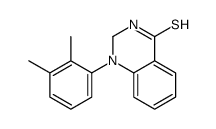 1-(2,3-dimethylphenyl)-2,3-dihydroquinazoline-4-thione结构式