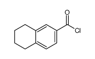 2-Naphthalenecarbonyl chloride, 5,6,7,8-tetrahydro- Structure