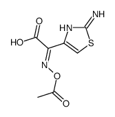 2-Amino-alpha-(Methoxyimino)-4-Thiazoleacetic Acid结构式