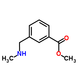 Methyl 3-((methylamino)methyl)benzoate Structure