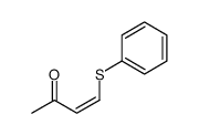 4-phenylsulfanylbut-3-en-2-one结构式