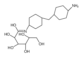 N-[4-[(4-aminocyclohexyl)methyl]cyclohexyl]-D-gluconamide Structure