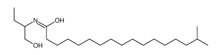 N-[1-(hydroxymethyl)propyl]isooctadecan-1-amide结构式