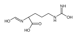 (2S)-5-(carbamoylamino)-2-formamidopentanoic acid Structure