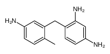 4-[(5-amino-2-methylphenyl)methyl]benzene-1,3-diamine结构式