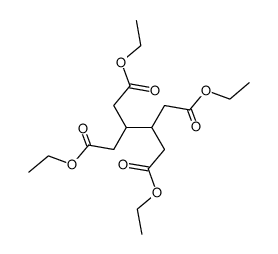 3,4-bis-ethoxycarbonylmethyl-adipic acid diethyl ester结构式