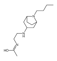 N-[2-[(8-butyl-8-azabicyclo[3.2.1]octan-3-yl)amino]ethyl]acetamide结构式