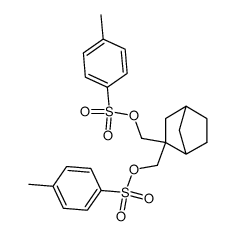 2,2-Bis-hydroxymethyl-norbornan-di-p-tosylat Structure