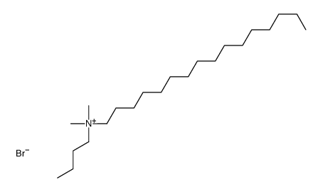 butyl-hexadecyl-dimethylazanium,bromide Structure