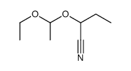 2-(1-Ethoxyethoxy)butanenitrile Structure