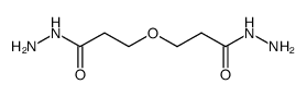 3-(2-Hydrazinocarbonyl-ethoxy)-propionic acid hydrazide结构式
