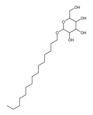 pentadecyl D-glucoside结构式