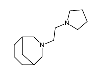 3-(2-pyrrolidino-ethyl)-3-aza-bicyclo[3.3.1]nonane结构式
