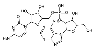 cytidylyl(5'→2')adenosine结构式